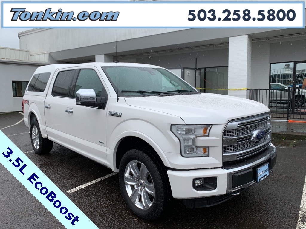 Pre Owned 2015 Ford F 150 Platinum 4d Supercrew In Milwaukie